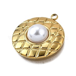 Pendentifs en perles en plastique&nbsp;LS-STAS-Q360-03G-G