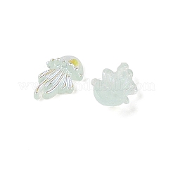 Cabochon decodificati in resina luminosa&nbsp;RESI-K039-01C