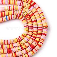 Handgemachte Fimo-Perlen Stränge&nbsp;CLAY-R089-6mm-T02B-16