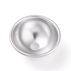 Halbkugelformen aus Aluminium&nbsp;AJEW-E048-01P-02