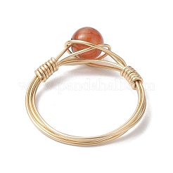 Fingerringe aus natürlichen&nbsp;RJEW-JR00607