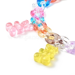 Colliers de bavoir d'ours&nbsp;NJEW-JN03509