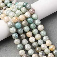 Chapelets de perles en amazonite naturelle&nbsp;G-O164-02-8mm