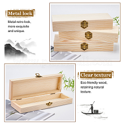 Kiefernaufbewahrungsbox&nbsp;WOOD-WH0107-47