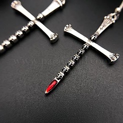 Halloween-Kreuz-Ohrringe aus Legierung&nbsp;FS-WG09240-01