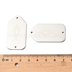 201 Verbindungsanhänger aus Edelstahl&nbsp;STAS-D380-07P