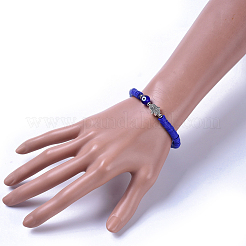 Argile polymère perles heishi perles bracelets extensibles&nbsp;BJEW-JB04449