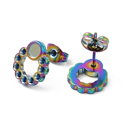 Accesorio para aretes de acero inoxidable 304 con revestimiento iónico (IP)&nbsp;STAS-E180-06M