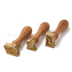(defekter Restposten: oxidiert) Holzwachssiegelgriffe&nbsp;STAM-XCP0001-03LG