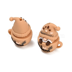 Perles en silicone sur le thème du café&nbsp;SL-CBA6E44-01D