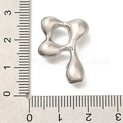 Cremagliera perle di ottone di placcatura&nbsp;KK-S051-01P-P