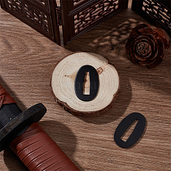 Rondelle ovali in ottone per coltello&nbsp;FIND-WH0609-49