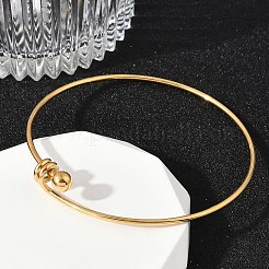 Pulseras de acero inoxidable 304 para mujer&nbsp;BJEW-C088-03G