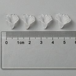 Abalorios de acrílico transparentes&nbsp;X-PL622-9