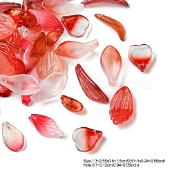 45 Stück 9 Stile transparente Glasanhänger&nbsp;GLAA-YW0003-71