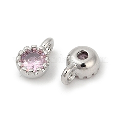 Pendentifs en laiton zircon cubique pavé&nbsp;KK-H204-03P-04
