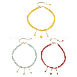 Fußkettchen aus Gliederkette aus Edelstahl 304&nbsp;AJEW-AN00708