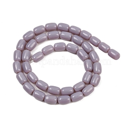 Chapelets de perles en verre opaques&nbsp;GLAA-Z015-02C