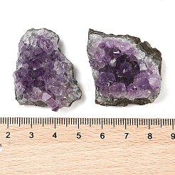 Pépites amas de cristaux de géode d'améthyste naturelle&nbsp;AJEW-A055-01
