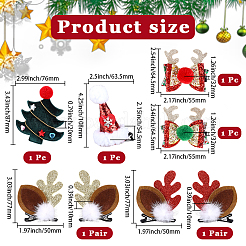 Haarschmuck für Weihnachtsfeiern&nbsp;PHAR-CY0001-10