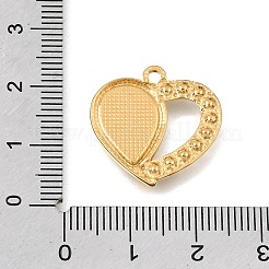 Pendentifs en acier inoxydable 304 émaillés&nbsp;STAS-D393-04G