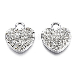 Legierung rhinestone-anhänger&nbsp;PALLOY-S133-003P