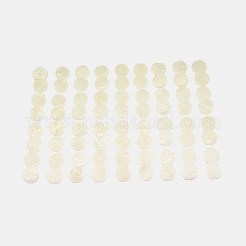 Galvanisieren natürlichen druzy Kristall cabochons&nbsp;G-L047-8mm-05