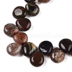 Natur Multi-Color-Achat Perlen Stränge&nbsp;G-T138-126