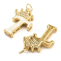 Pendentifs en laiton zircon cubique transparent&nbsp;KK-G498-01T-02