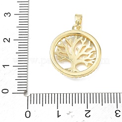 Colgantes de rhinestone de bronce&nbsp;RB-CBACCCF-04G