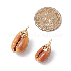 Pendentifs en coquille de cauris naturel&nbsp;PALLOY-JF03316-06