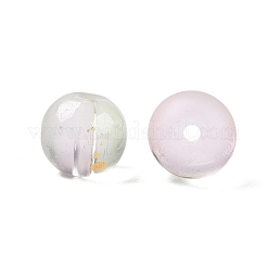 Perles de verre de peinture de cuisson givrée&nbsp;DGLA-N005-8mm-02