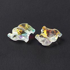 Perle di vetro trasparente&nbsp;GLAA-P054-01G
