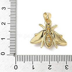 Messing micro pave klare zirkonia anhänger&nbsp;KK-L257-19G
