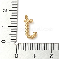 Pendentifs et breloques en acier inoxydable chirurgical 316&nbsp;LS-STAS-D031-01J