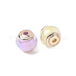 Résine lumineuse opaque et perles en plastique CCB&nbsp;RESI-G119-15B