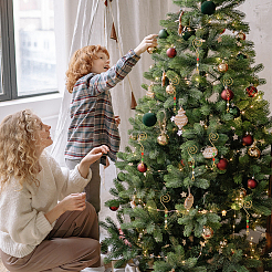 100 stücke 4 arten legierung weihnachten haken&nbsp;HJEW-WR00029