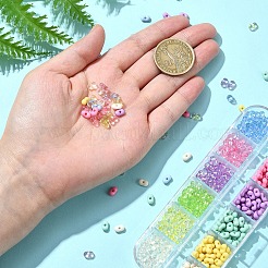 Opake & transparente Acrylperlen&nbsp;MACR-YW0003-16