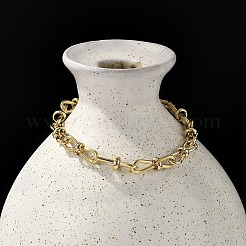304 Edelstahl-Gliederkettenarmbänder mit Schleife für Damen&nbsp;BJEW-F488-13G