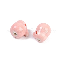 Abalorios de porcelana hechas a mano&nbsp;LS-PORC-R003-04B