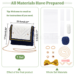 Kit per la creazione di borse in rete fai da te&nbsp;DIY-WH0304-255