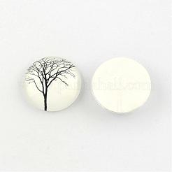Glas cabochons&nbsp;GGLA-Q041-25mm-DM