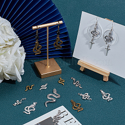 54pcs 9 pendentifs en alliage de style tibétain&nbsp;TIBEP-SC0002-22