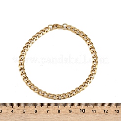 201 Edelstahl Cuban Chian Armband für Männer&nbsp;BJEW-B138-07G