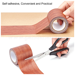 Klebeband aus Vliesstoffen mit Holzmaserung&nbsp;DIY-GF0005-15A