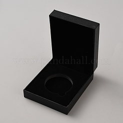 Verpackungsboxen für Abzeichen aus Kunstleder&nbsp;CON-WH0086-244B