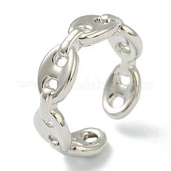 Anelli gemelli in ottone&nbsp;RJEW-L100-011P