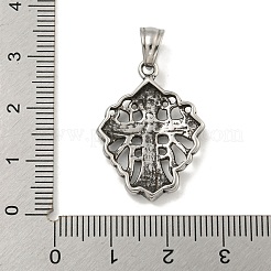Ciondoli in acciaio inossidabile chirurgico 316&nbsp;STAS-E212-55AS-B