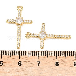 Messing Mikro ebnen Zirkonia Anhänger&nbsp;KK-C162-102A-G