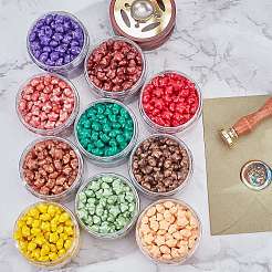Kit di particelle di ceralacca per timbro con sigillo retrò&nbsp;DIY-CP0003-54T